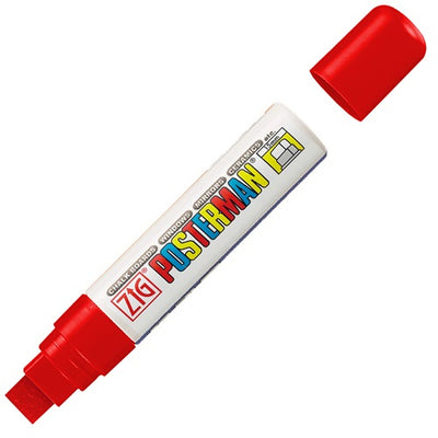 Klika - Posterman PMA-120 breit 7-15mm rot 30 Stück
