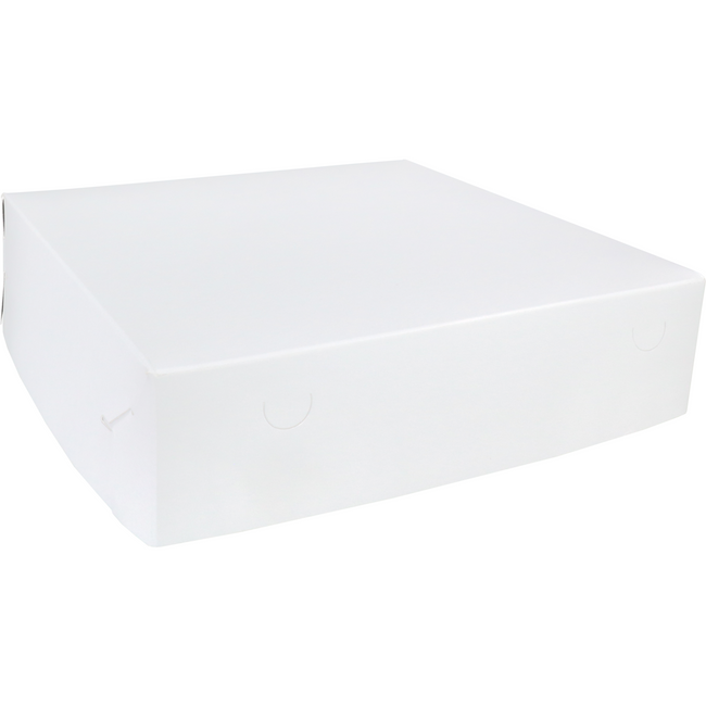 Klika - Schwanenhals / Versandkarton | Pappe | 36x36x9cm | Duplex | weiß | 50 Stück