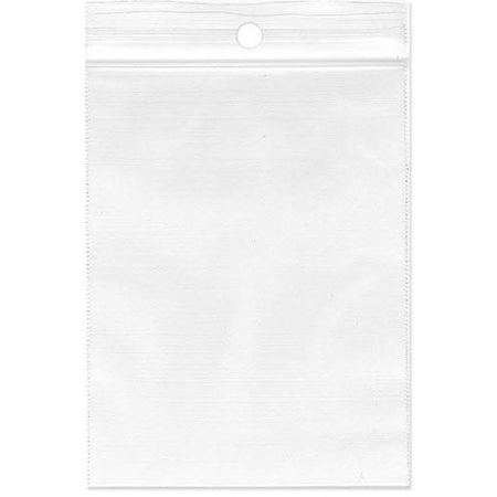 Ohne Marke - Haftverschlussbeutel, ft 160 x 250 mm, 50 Mikron, mit Aufhängeloch, Karton à 1000 Stück