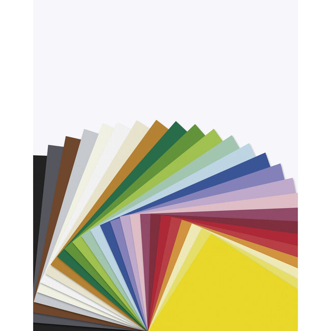 Folia Paper -  Fotokartonblok folia 300gr 24x34cm jumbo assorti | 5 stuks