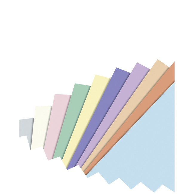 Folia Paper -  Fotokarton folia 300gr 50x70cm pastelkleuren | 100 stuks