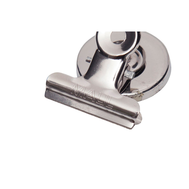 Maul -  Papierklem  bulldog magneet 30mm zilver 2st