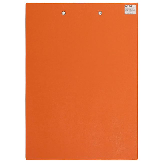 Maul -  Klembord A4 staand PVC neon oranje