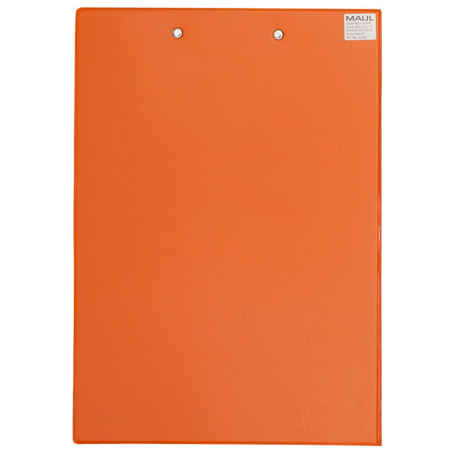 Maul -  Klembordmap  a4 staand penlus pvc neon oranje