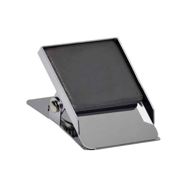 Maul -  Papierklem  magnetisch vierkant 40mm zilver | 12 stuks