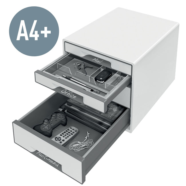 Leitz -  WOW Cube bureaulade-organizer Kunststof Wit