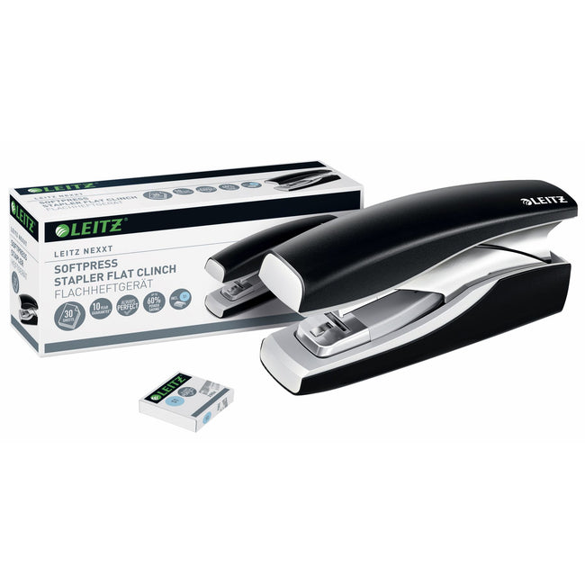 Leitz -  56030095 nietmachine Flat-clinch Zwart