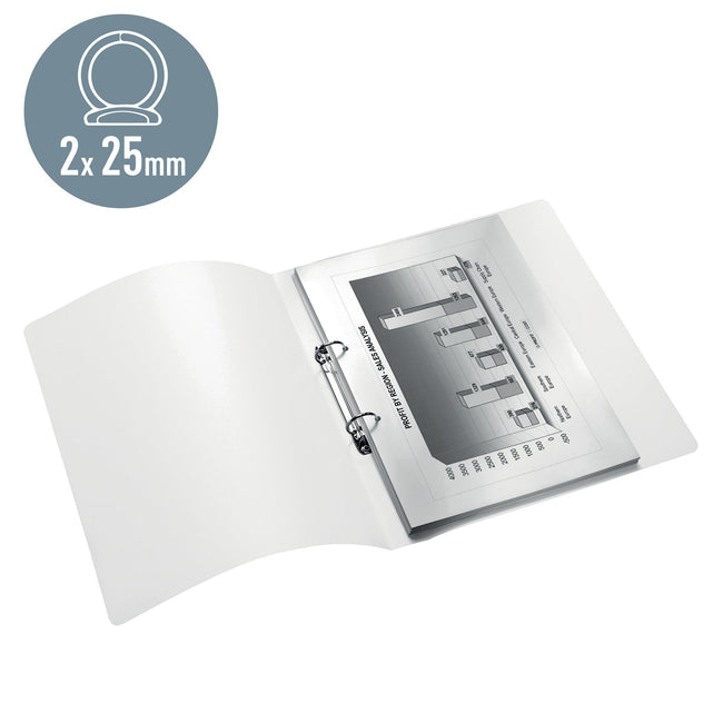 Leitz -  42570001 ringband A4 Wit