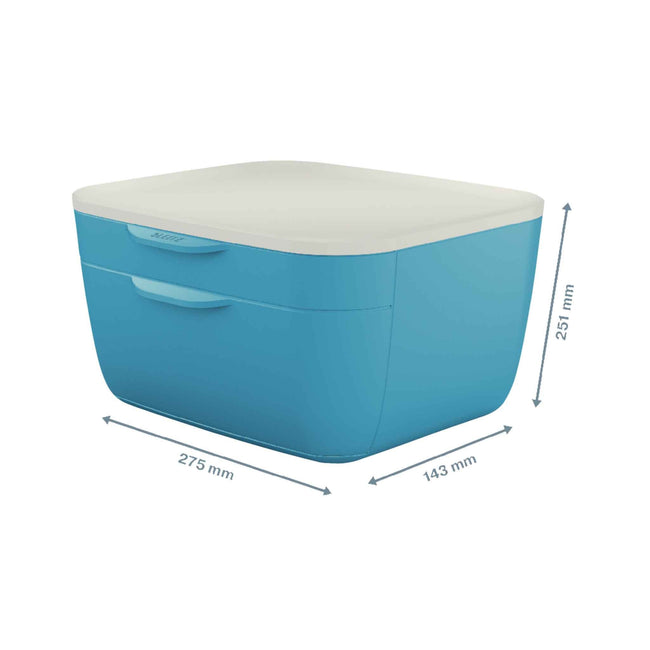 Leitz -  53570061 bureaulade-organizer Polystyreen (PS) Blauw, Wit