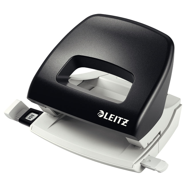 Leitz -  NeXXt papierperforator 16 vel Zwart