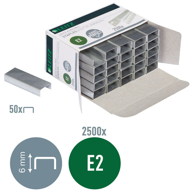 Leitz -  55690000 nietjes Pak nietjes 2500 nietjes