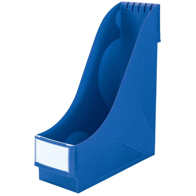 Leitz -  Tijdschriftencassette  extra breed blauw | 8 stuks