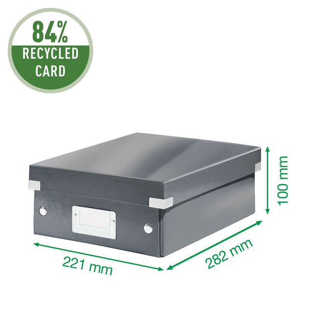 Leitz -  Sorteerbox  wow click store 280x100x370mm wt | 6 stuks