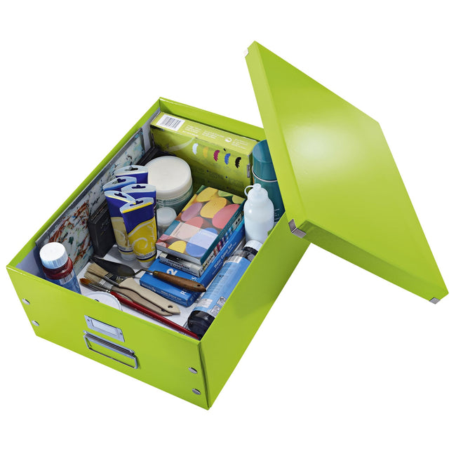 Leitz -  Opbergbox  wow click store 369x200x482mm gn | 6 stuks