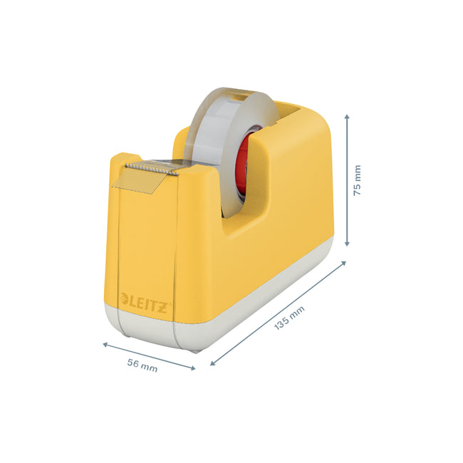 Leitz -  Plakbandhouder  cosy geel | 512 stuks