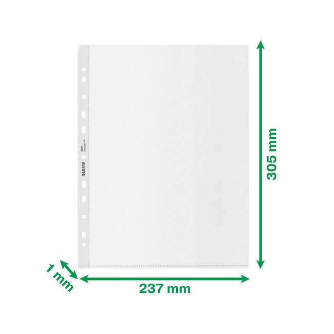 Leitz -  Showtas  recycle maxi pp a4 transparant | 1320 stuks