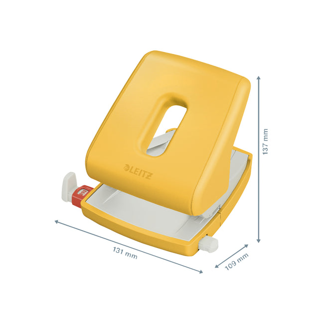 Leitz -  Perforator  cosy 30 vel warm geel | 24 stuks
