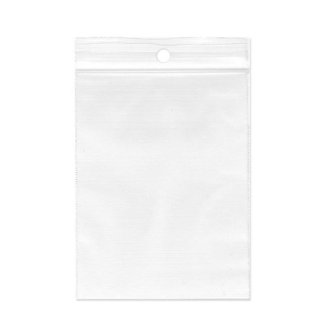 Zonder merk -  gripsealzakjes, ft 350 x 450 mm, 50 micron, met ophanggat, doos van 1000 stuks