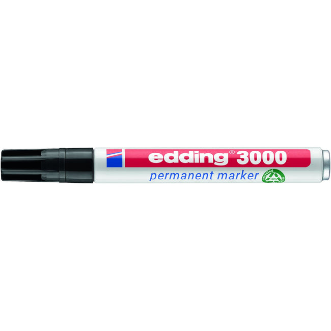 Edding -  Viltstift  3000 rond 1.5-3mm zwart