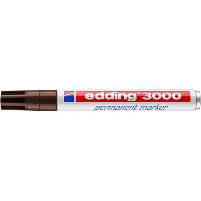 Edding -  Viltstift  3000 rond 1.5-3mm donkerbruin