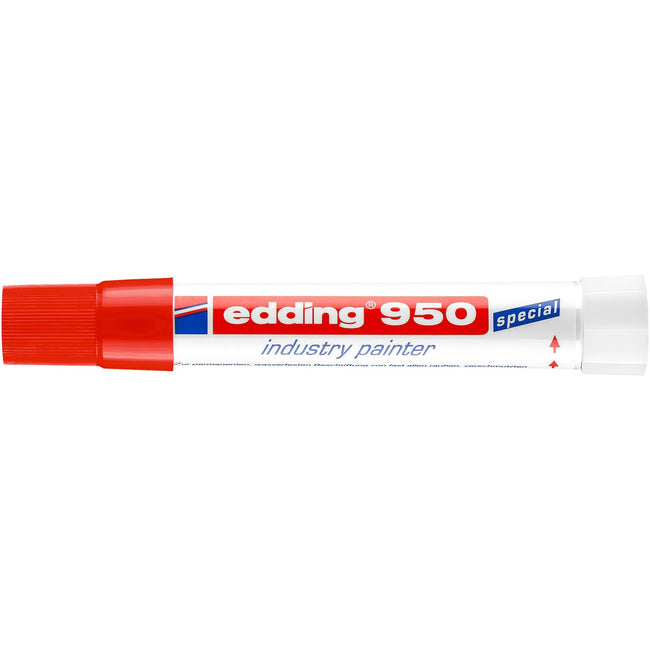 Edding -  Viltstift  950 pasta rond 10mm rood