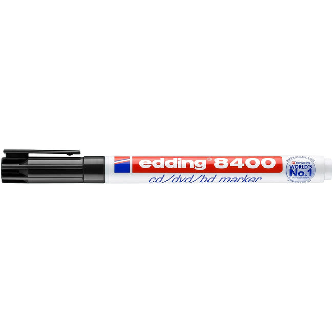Edding -  Cd marker  8400 rond 0.5-1mm zwart