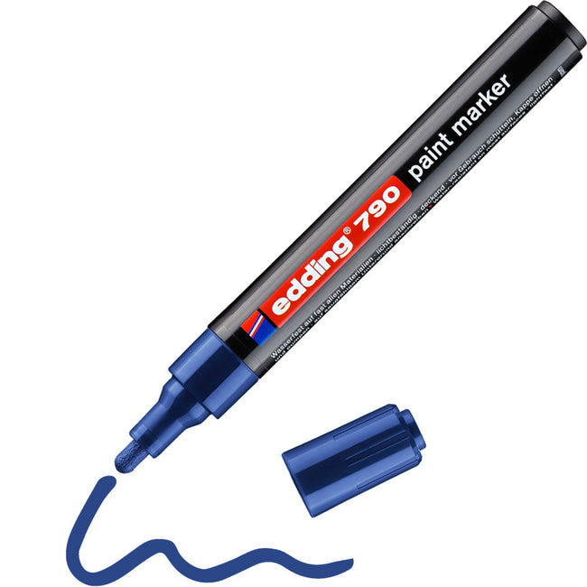 Edding -  Paintmarker  790 alcoholbasis 2-3mm blauw | 10 stuks