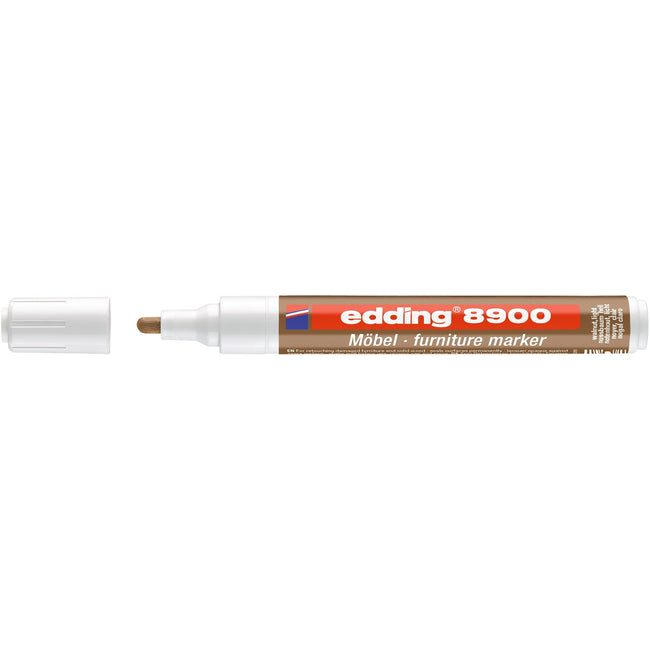 Edding -  Viltstift  8900 meubel rond 1.5-2mm lnoten | 5 stuks