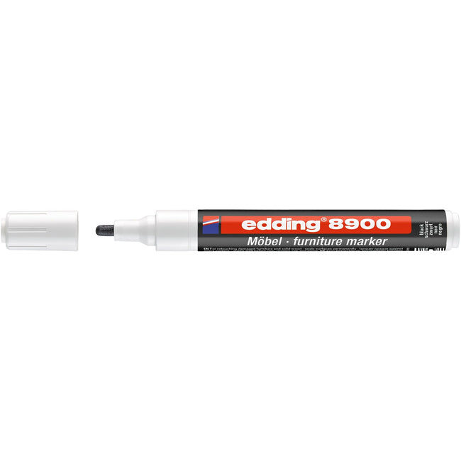 Edding -  Viltstift  8900 meubel rond 1.5-2mm zwart