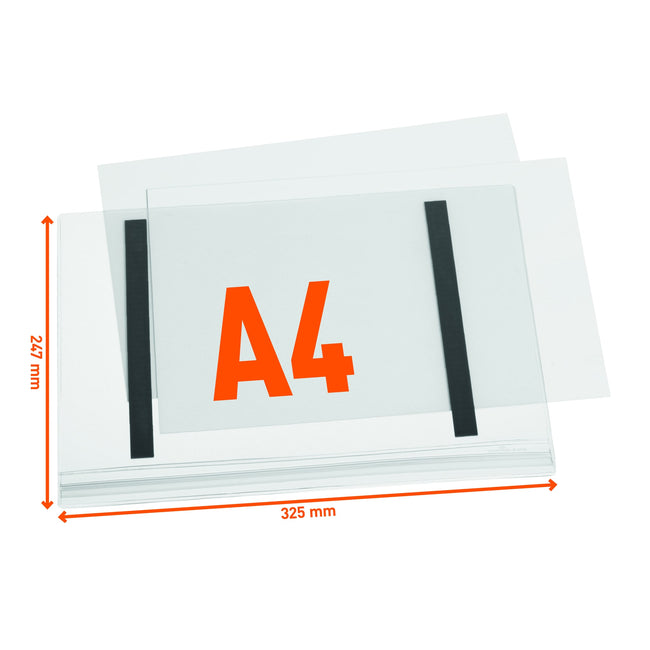 Durable -  Infohoes  waterbestendig a4 magnetisch | 5 stuks