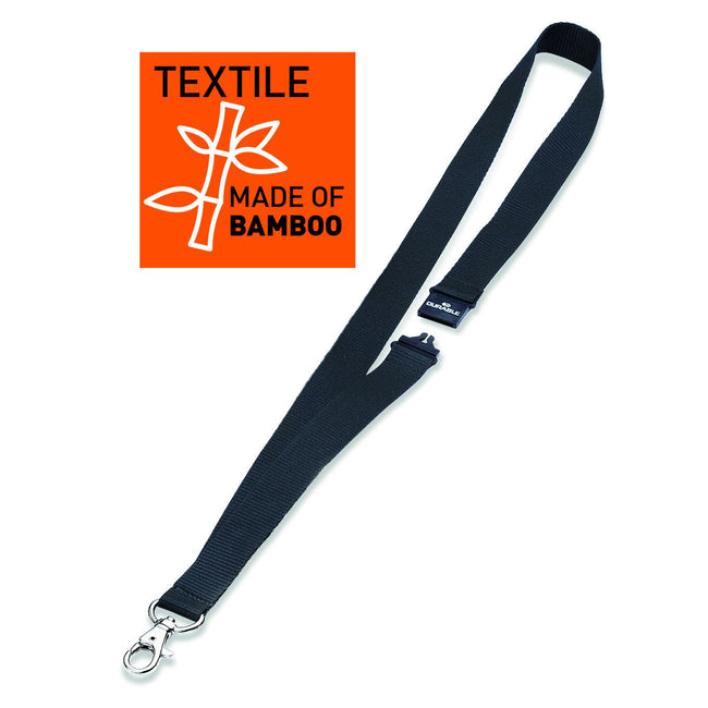 Durable -  Textielkoord  eco met karabijnhaak | 6 stuks