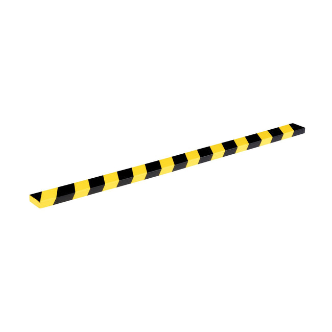 Durable -  Beschermingsprofiel  s20 recht 1m geelzwart | 5 stuks