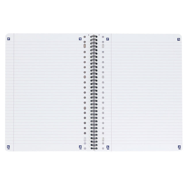 Oxford -  Collegeblk oxf school a4+ ln 23gaats 160pag zwart | 5 stuks