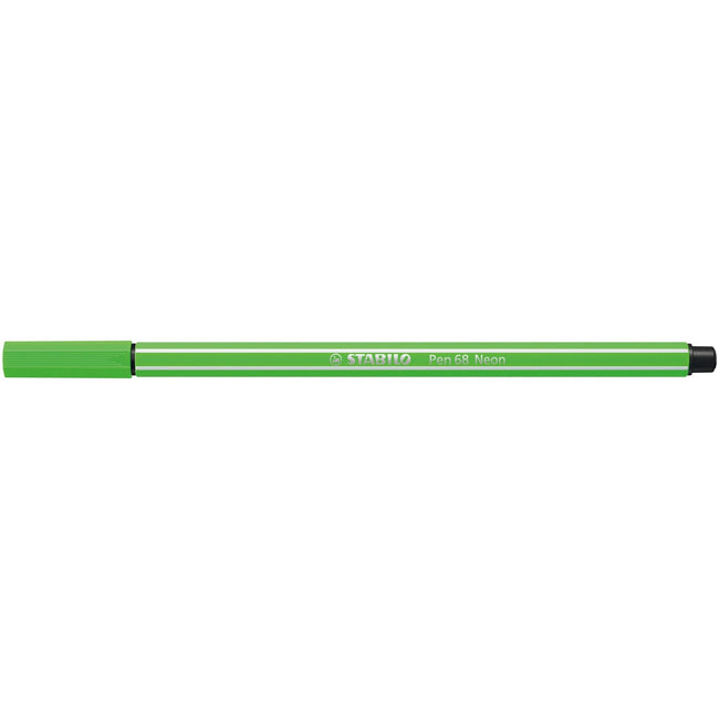 Stabilo -  Pen 68, premium viltstift, neon groen, per stuk