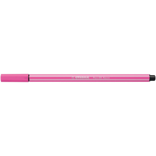Stabilo -  Viltstift pen 68/056 m neon roze | 10 stuks