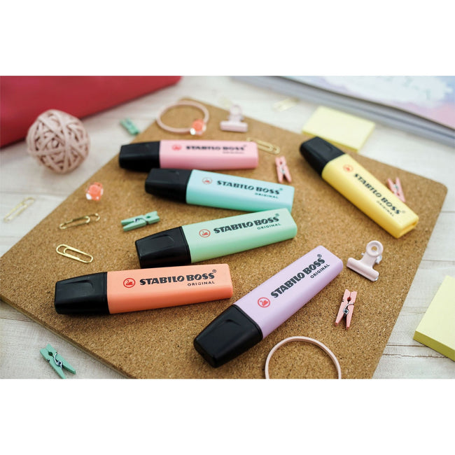 Stabilo -  Markeerstift boss 70/4 4st assorti