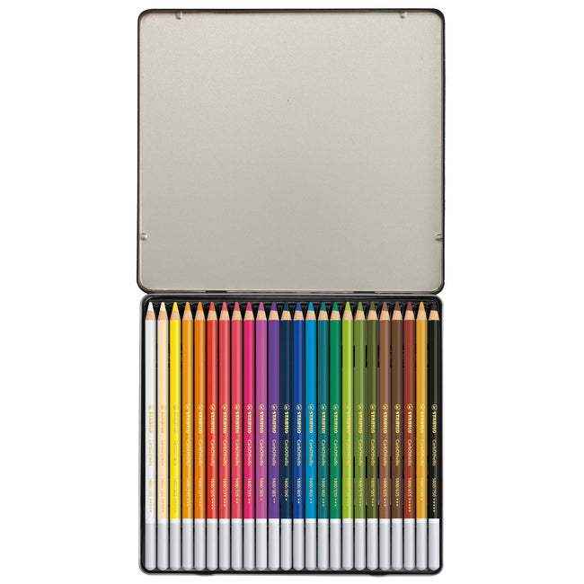 Stabilo -  Kleurpotlood carbothello kalkpastel 24st