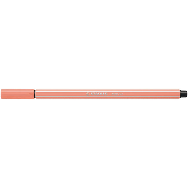 Stabilo -  Viltstift pen 68/26 m apricot | 10 stuks