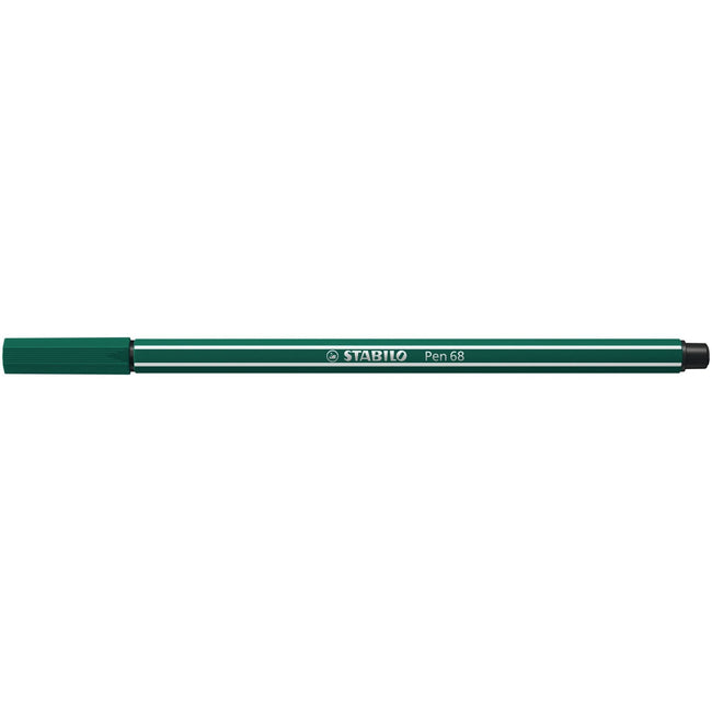 Stabilo -  Viltstift pen 68/53 m turquoisegroen | 10 stuks