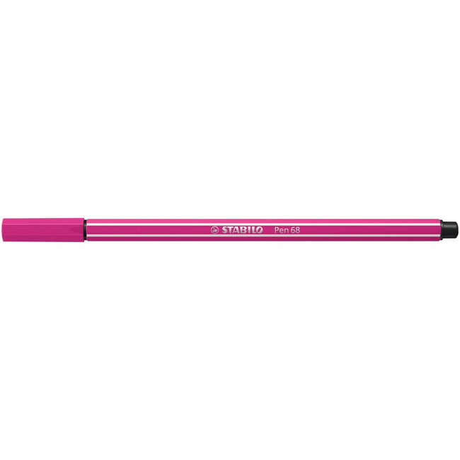 Stabilo -  Viltstift pen 68/56 m rozerood | 10 stuks