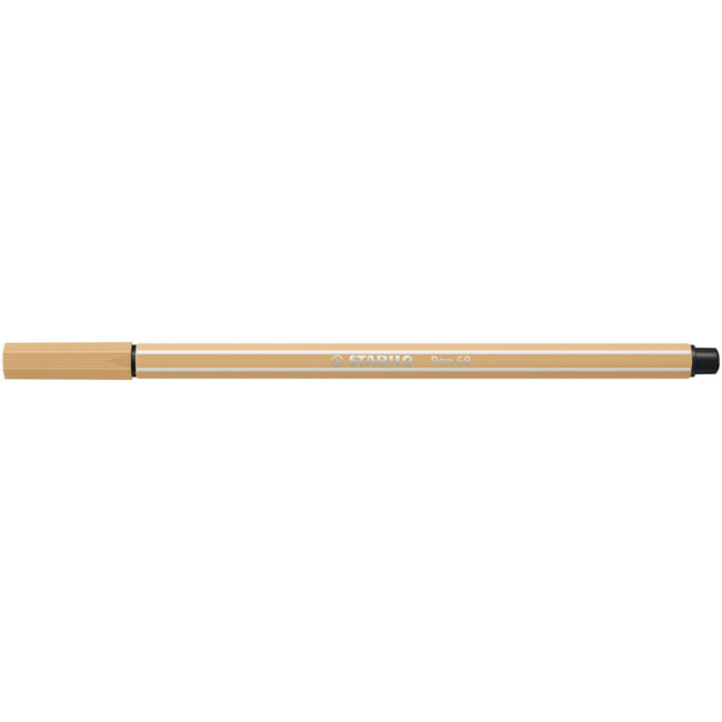 Stabilo -  Viltstift pen 68/88 m licht oker | 10 stuks