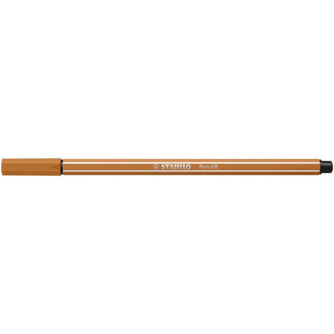 Stabilo -  Viltstift pen 68/89 m donker oker | 10 stuks