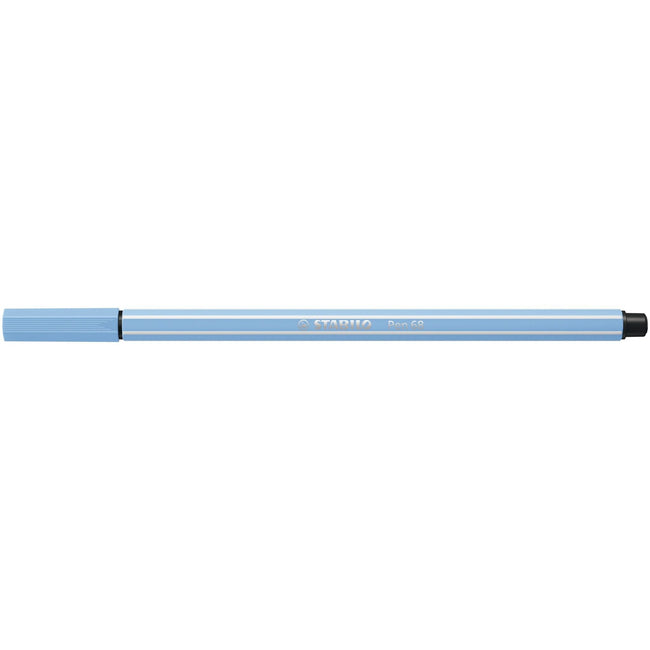 Stabilo -  Pen 68, premium viltstift, ijs blauw, per stuk