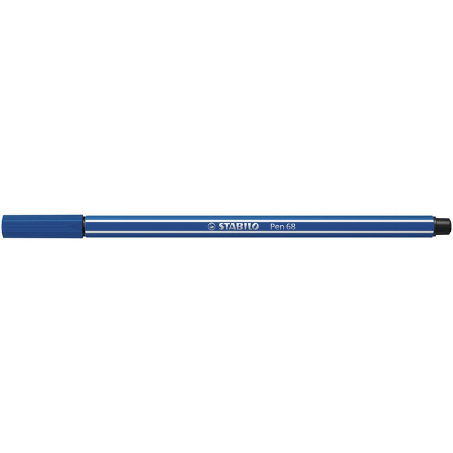 Stabilo -  Pen 68, premium viltstift, donker blauw, per stuk