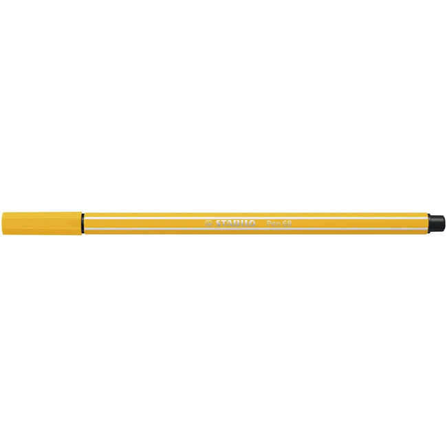 Stabilo -  Pen 68, premium viltstift, geel, per stuk