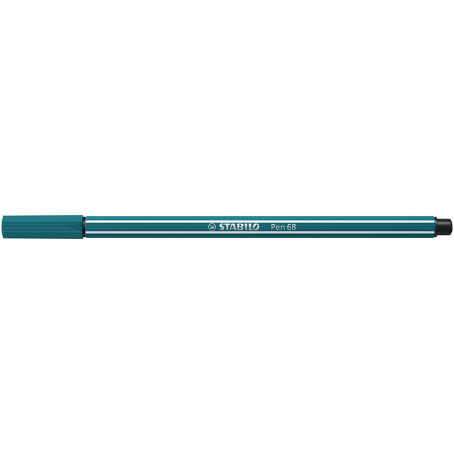 Stabilo -  Pen 68, premium viltstift, turquoise blauw, per stuk