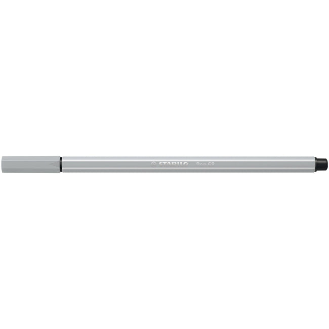Stabilo -  Pen 68, premium viltstift, lichtgrijs, per stuk