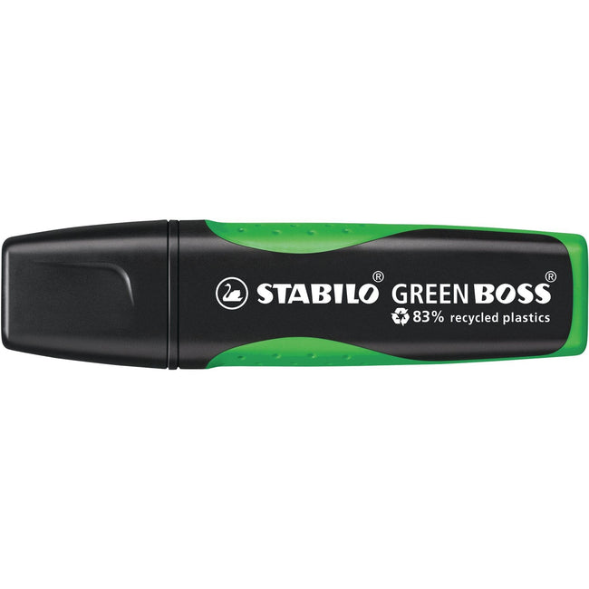 Stabilo -  Markeerstift green boss 6070/33 groen | 10 stuks