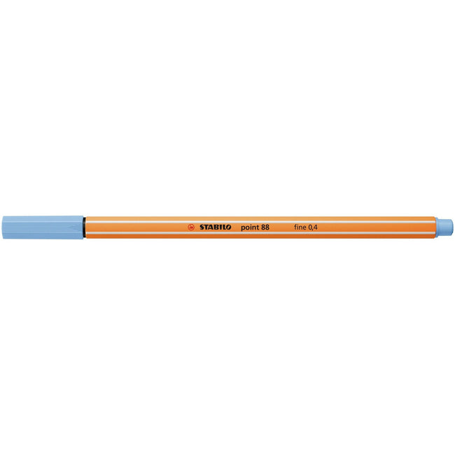 Stabilo -  point 88, premium fineliner 0.4 mm, ijsblauw, per stuk