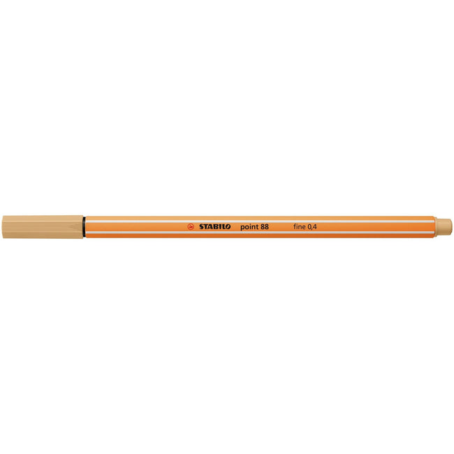 Stabilo -  Fineliner point 88/88 f licht oker | 10 stuks